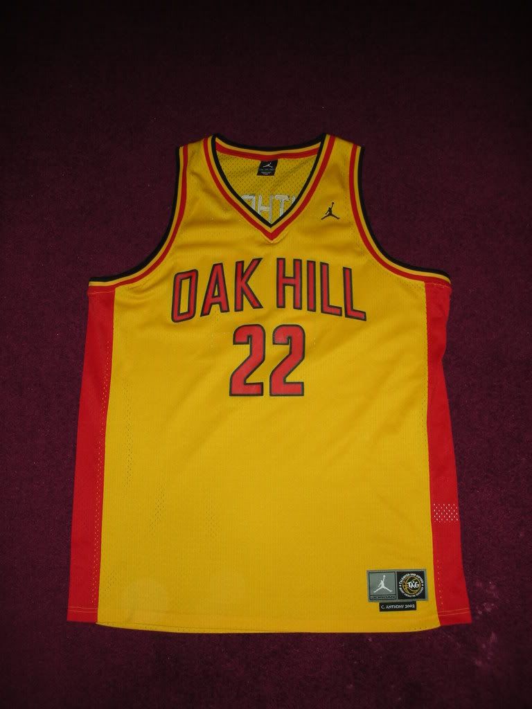 oak hill melo jersey