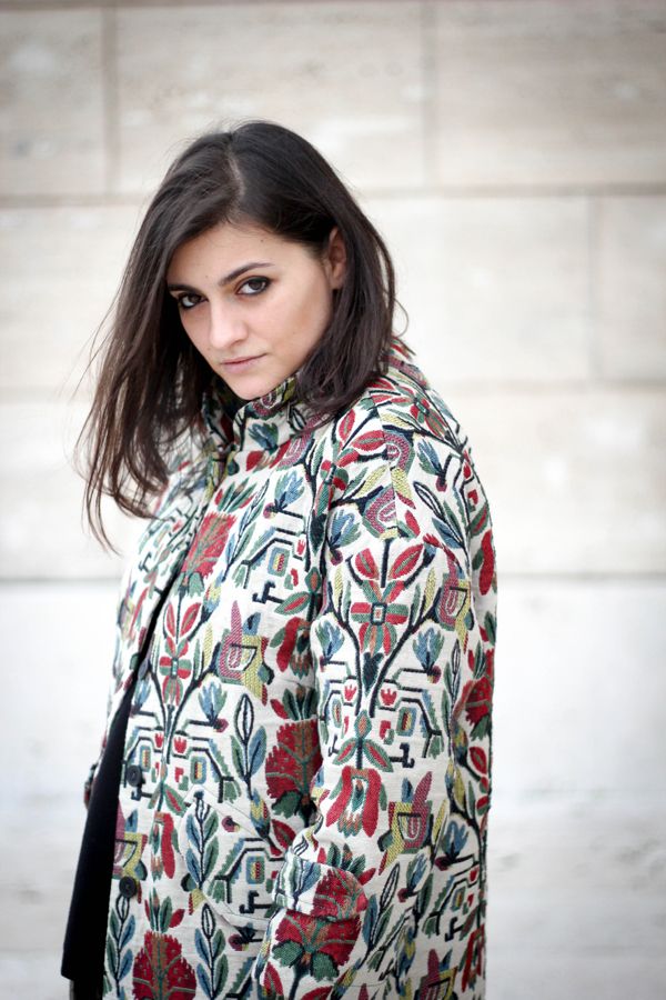 Zara Jacquard Coat Zara Jacquard Coat