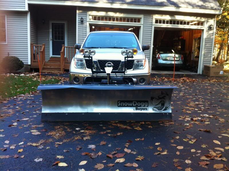 Can a nissan frontier plow snow #2