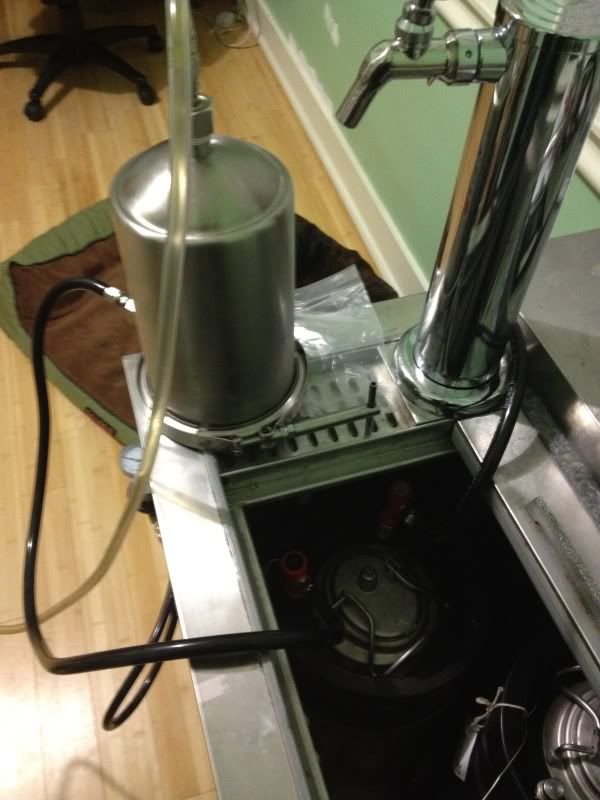 Keg to Keg Transfer using Hop Rocket Homebrew Talk Beer, Wine, Mead