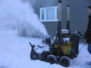 V8 Powered Snowblower