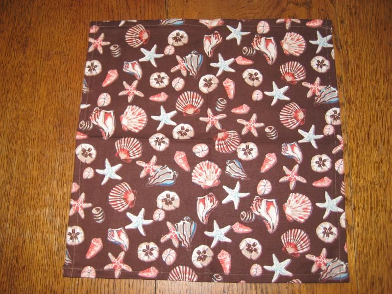 Reusable Napkin Sea Shell New Reusable Napkin Sea Shell New