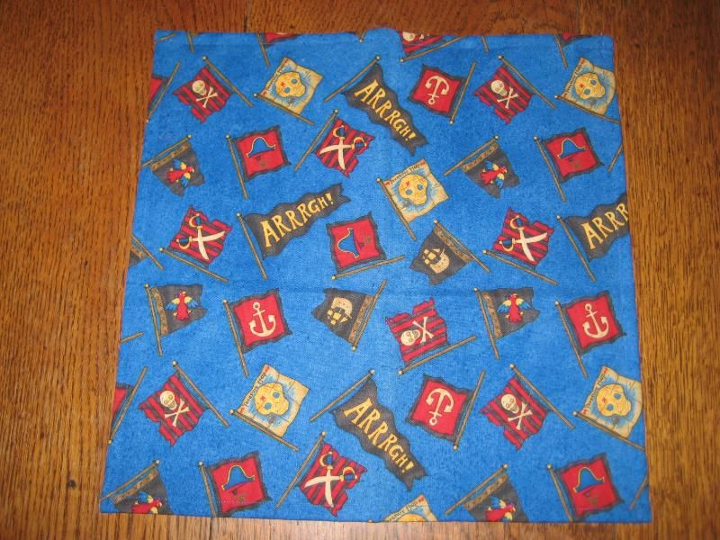 Reusable Napkin Pirate Arrrgh New Reusable Napkin Pirate Arrrgh New