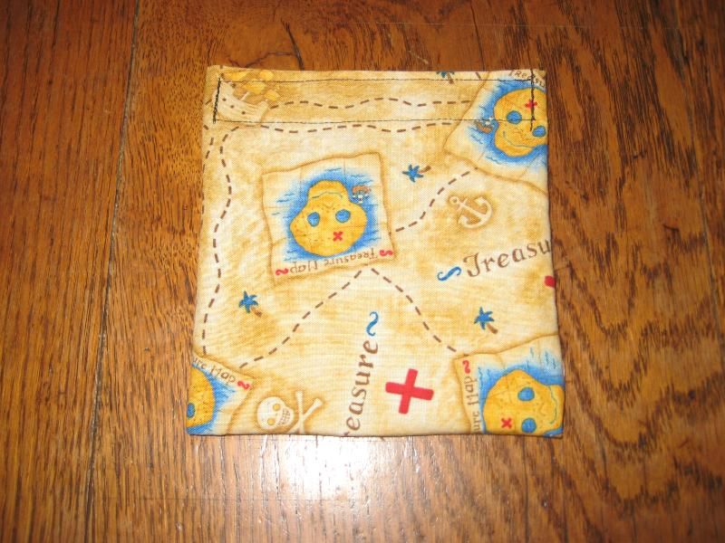Reusable Sandwich Bag Pirate Map New Reusable Sandwich Bag Pirate Map New