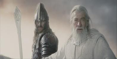 Gandalf and Eomer