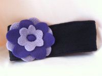 Purple/Lilac Fleece Headband