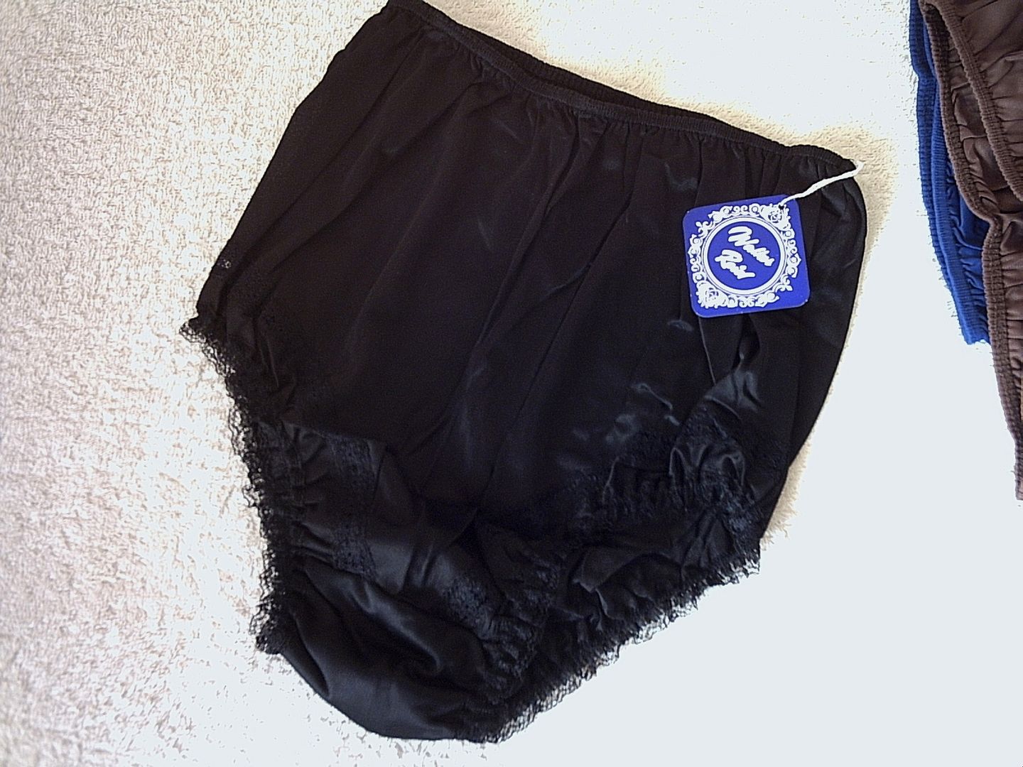 Black Vintage Walker Reid Full Nylon Knickers Panties Ebay