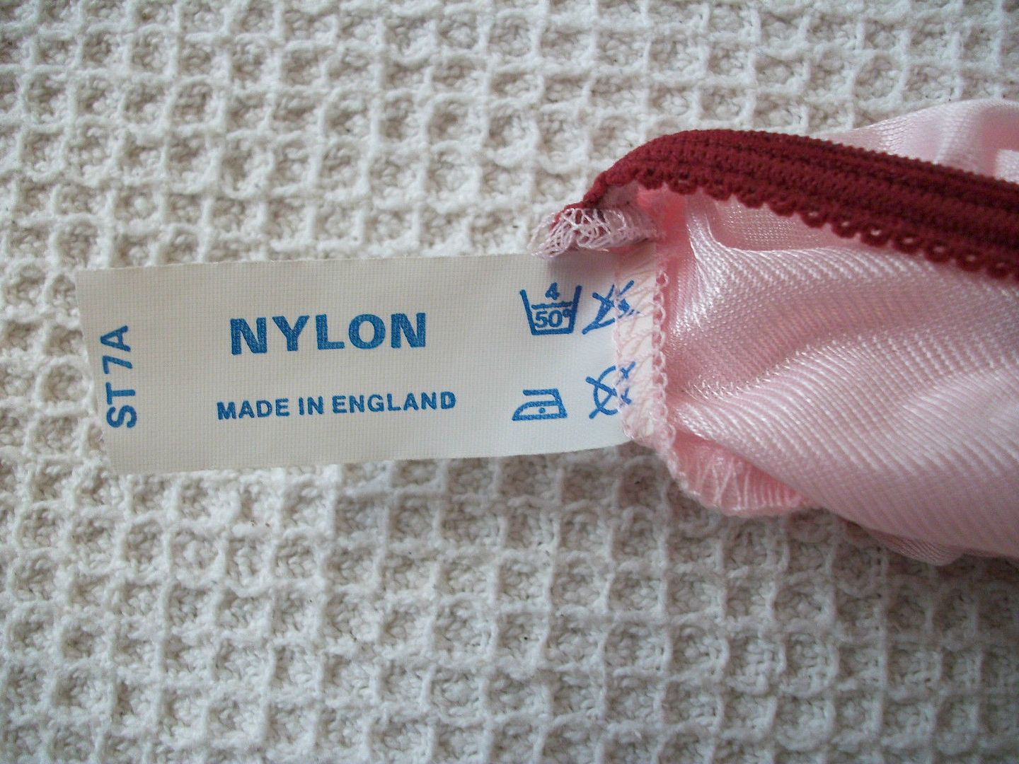 Baby Pink Silky Vintage Nylon Panties Knickers Lingerie M eBay