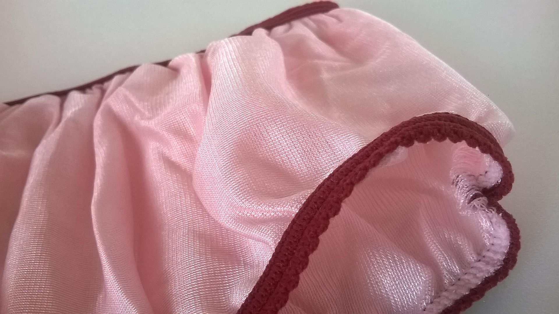 Baby Pink Silky Vintage Nylon Panties Knickers Lingerie M eBay