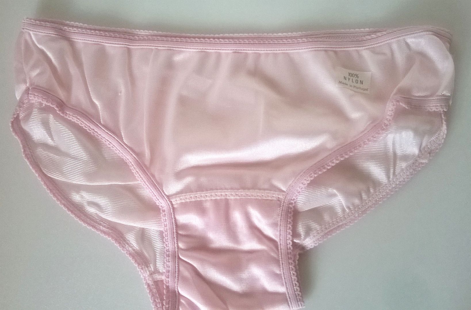 Ladies Or Teen Girls Silky Pink Nylon 1960s Panties Knickers S 8 10 Ebay