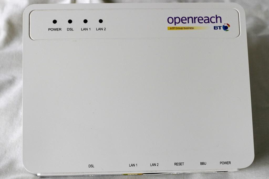 BT Infinity Broadband Openreach Modem NGA ECICPE MODEMS TYPE 1B eBay