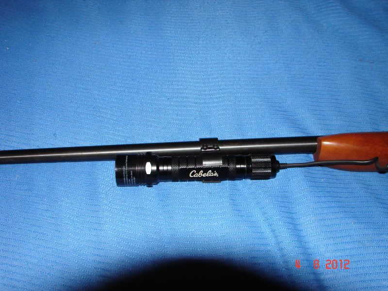 spot light on a shot gun barrel? - Homesteading Questions