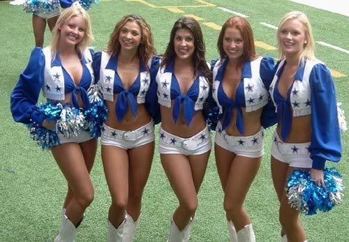 Dallas cowboy's cheerleaders Pictures, Images and Photos