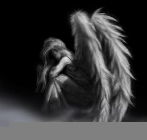 angel.jpg angel black and white image by crujalist