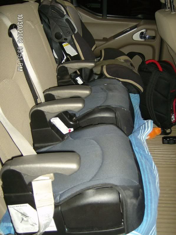 Nissan frontier extended cab baby seat #3