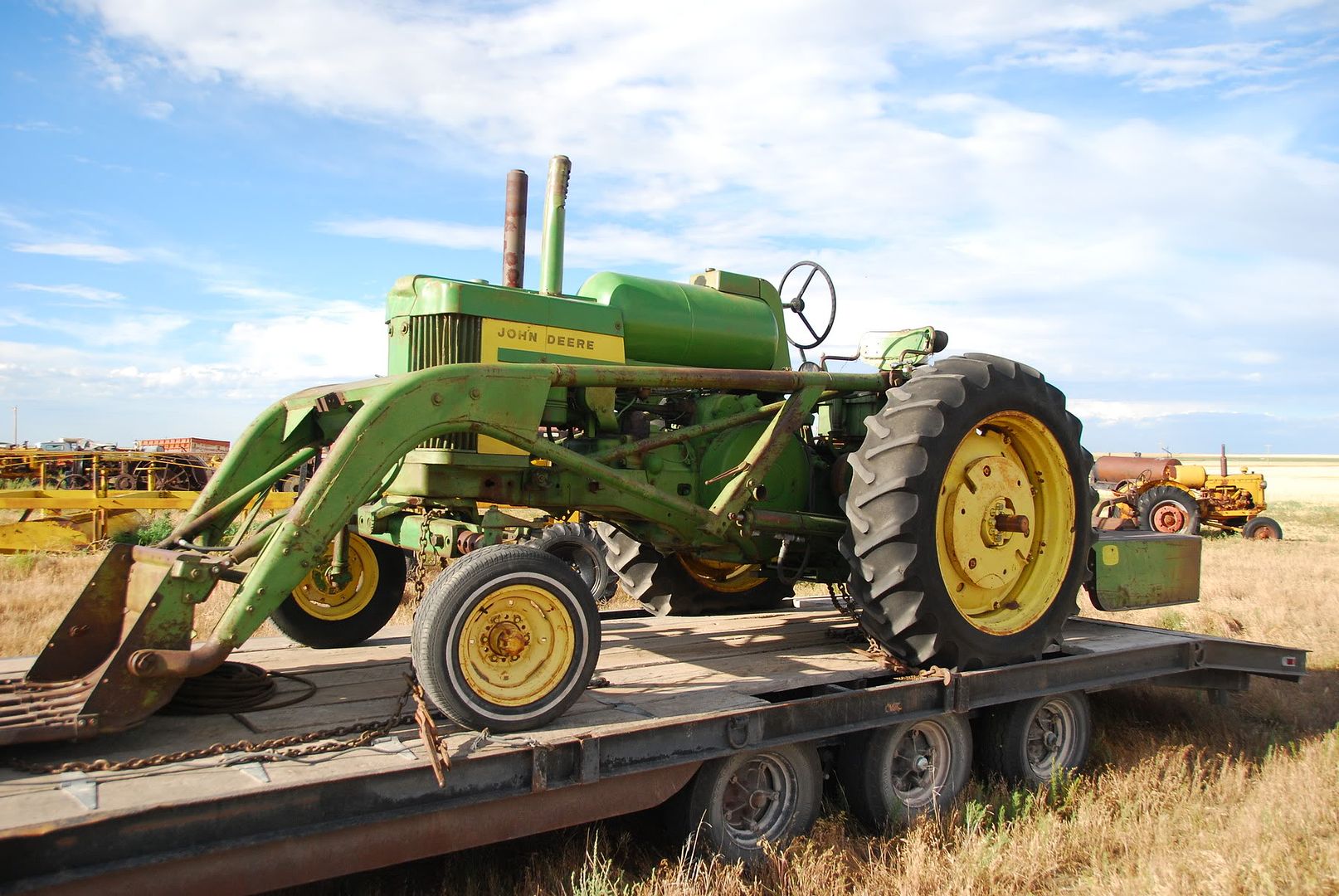 Antique John Deere Model 45 Front End Loader Smokstak® Antique Engine