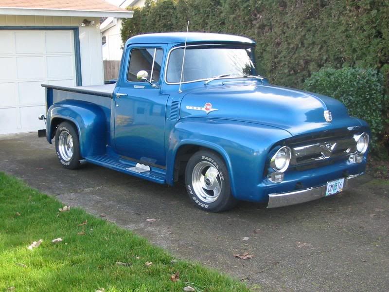 So now we got 2 56's And 1 1955 Ford Panel Truck RARE