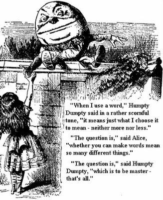 humpty with words