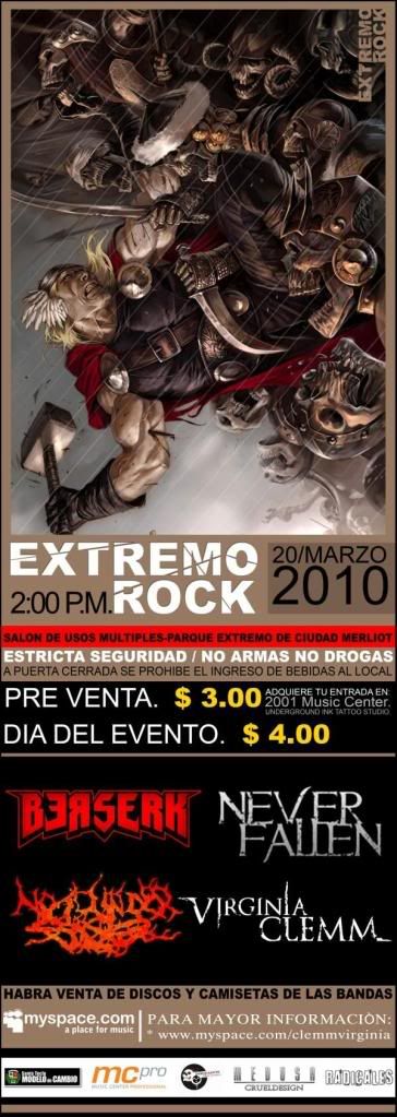 extremo rock marzo 20 2010
