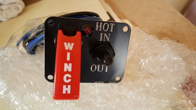 jeep tj in cab winch control