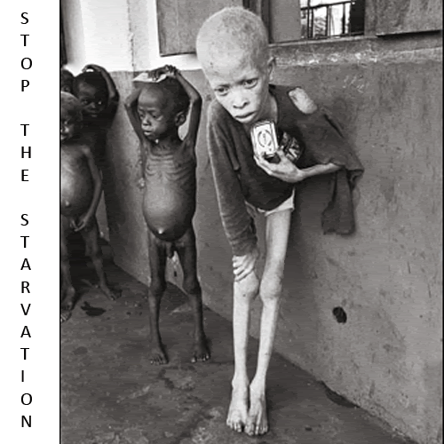 Stop the starvation Pictures, Images and Photos
