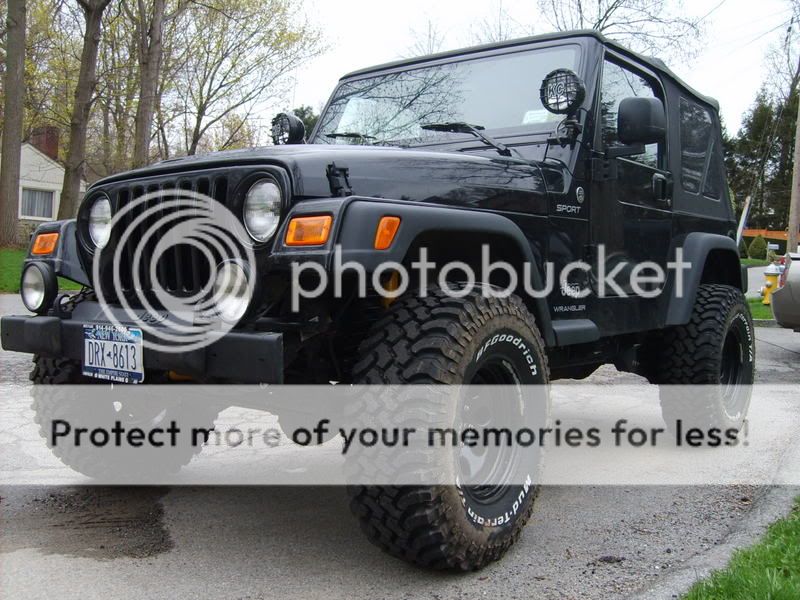 Looking for pics: Black TJ's with painted headlight bezels! | Jeep ...