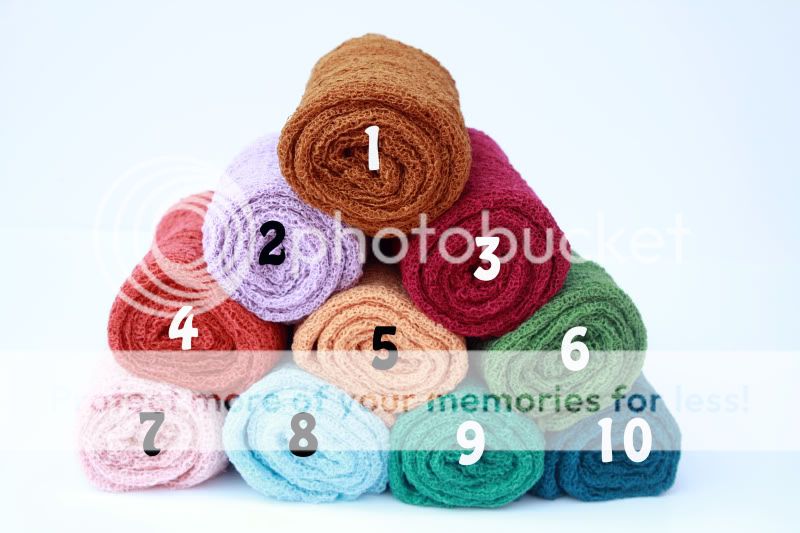 Newborn Rayon Stretch Wrap   10 Colors Available   Photo Prop  