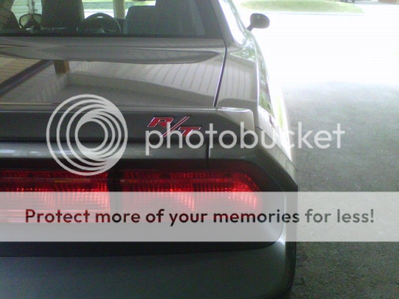 R/T badge for rear of car | Dodge Challenger Forum