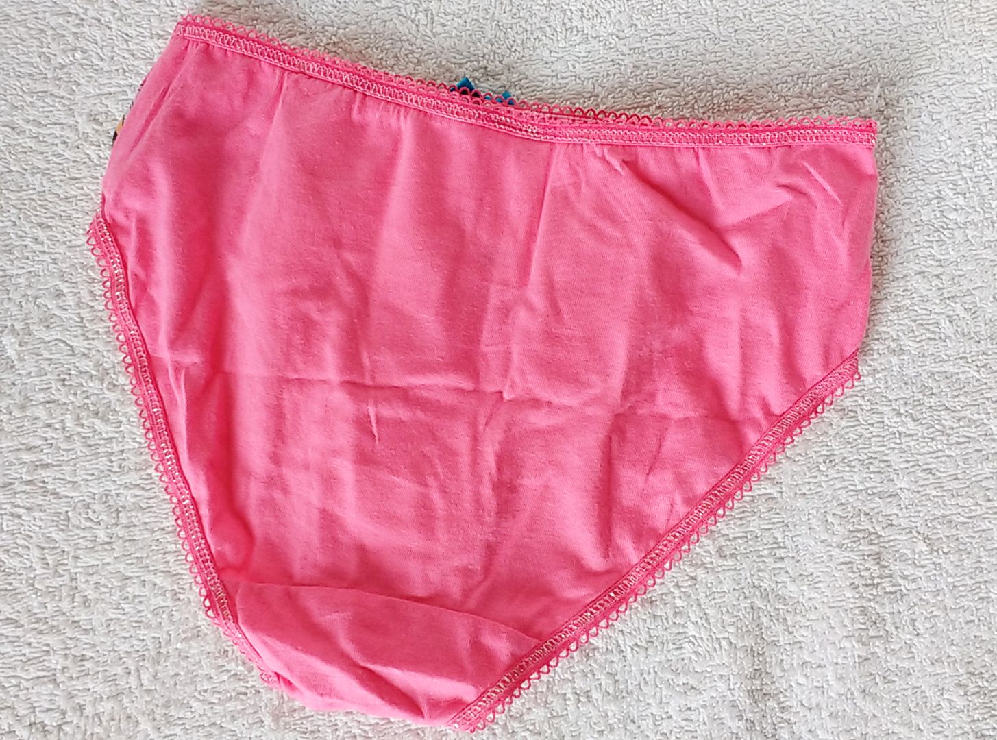 Pretty Girls 8 9 Yrs Candy Pink Stars Brief Panties Cotton Knickers Ebay