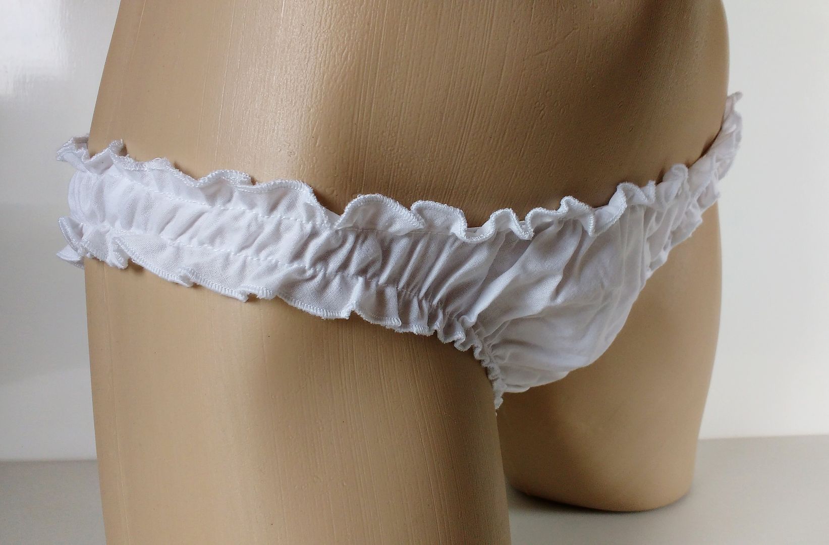 Sweet White FRILLY RUFFLE Tennis Knickers Et Jupe Courte SetSmall UK