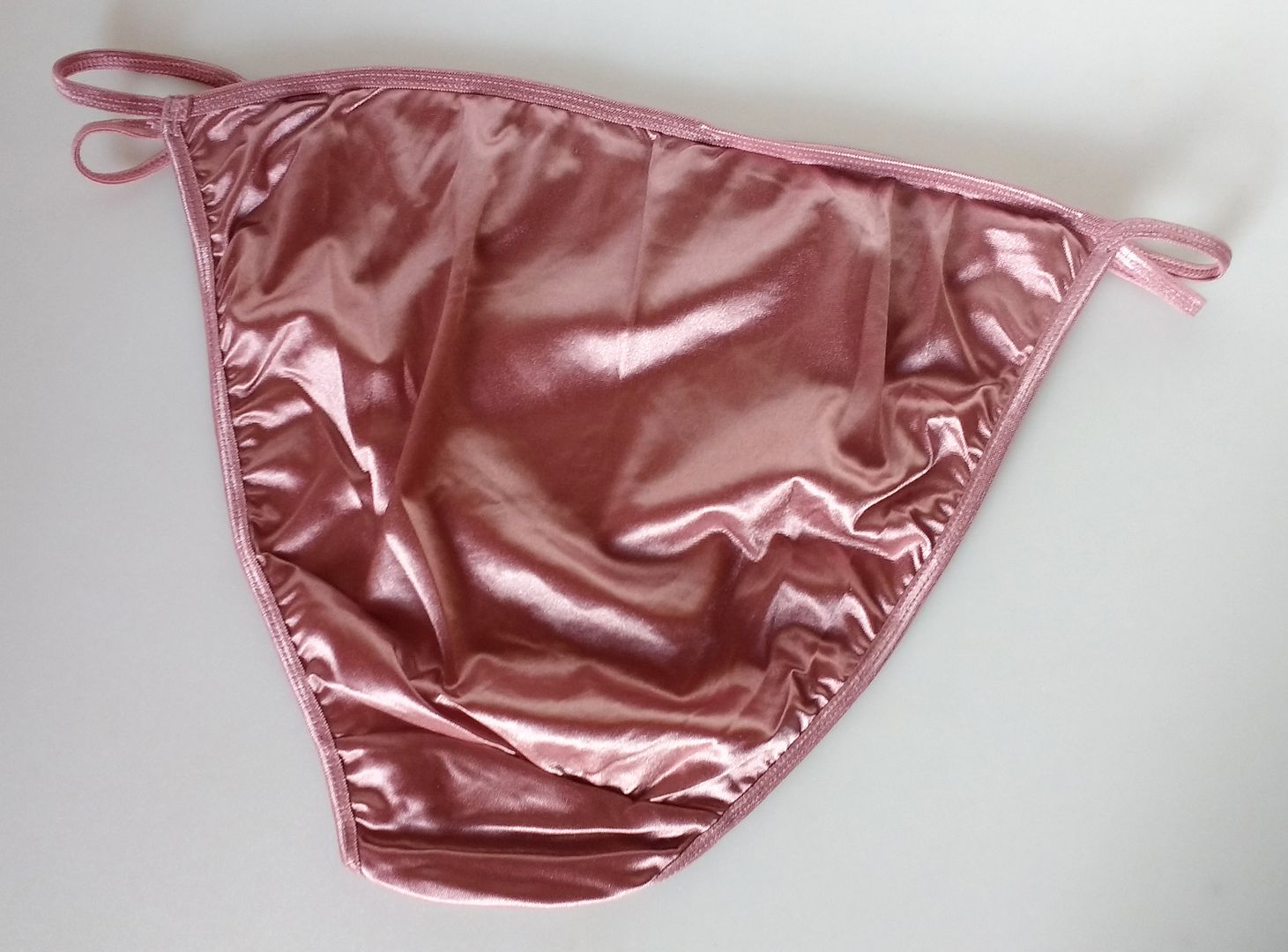 Galaxy Chocolate Nylon Satin String Bikini Panties Tanga Knickers 20