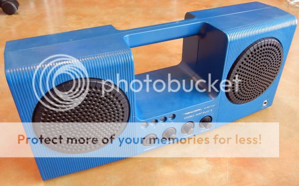 REALISTIC Portiplay 8 Track Player Boombox + EXTRAS  