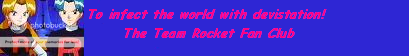 The Team Rocket Fan Club