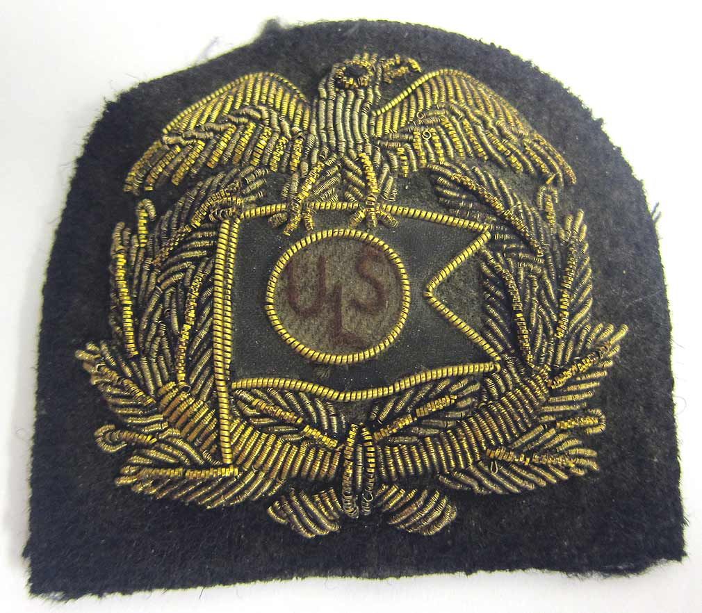 American United States Lines Hat Badge WW2