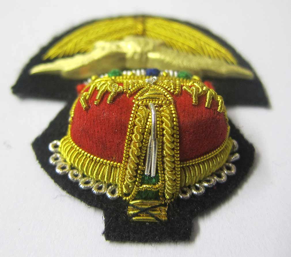 Royal Air Force Cap Badge Officer WWII