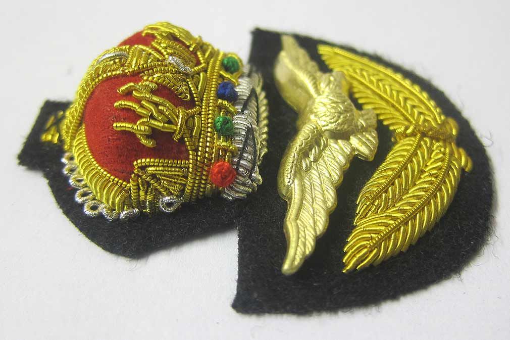 Royal Air Force Cap Badge Officer WW2