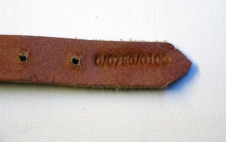 Casque allemand jugulaire