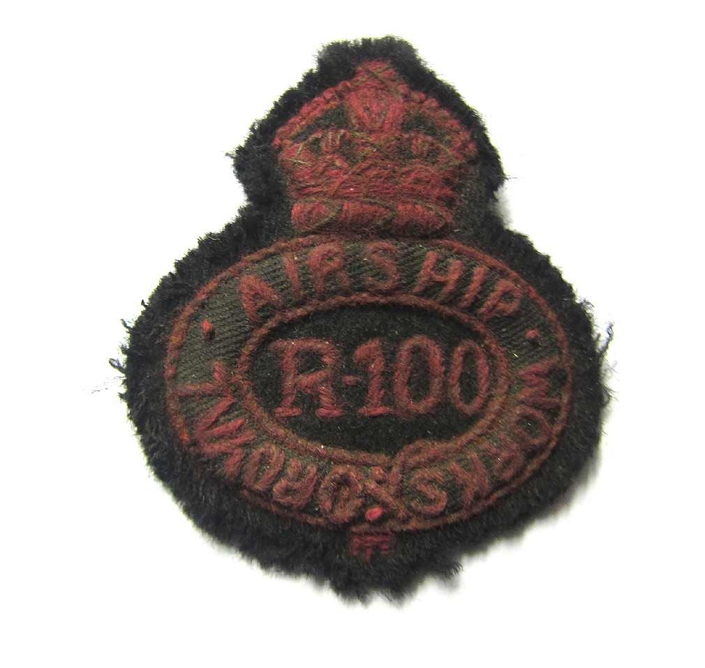 Royal Airship Works R101 Cap Badge Crew Embroidered  Zeppelin Dirigible Hat