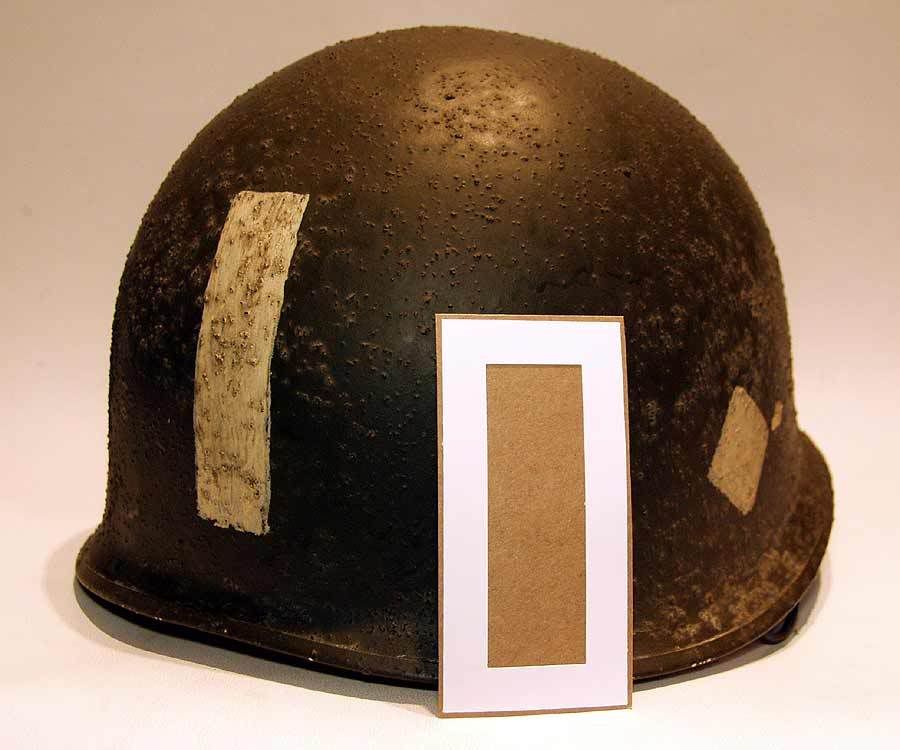 ETO Stripe US Helmet Stencil WW2
