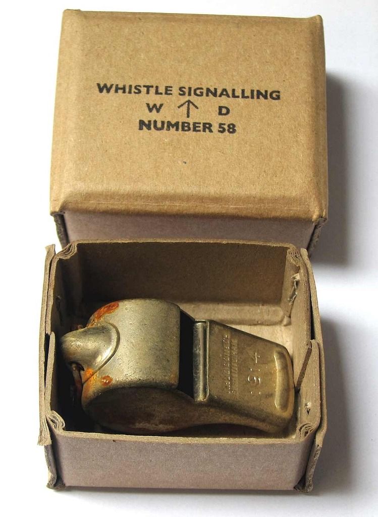 WWI Box for whistle