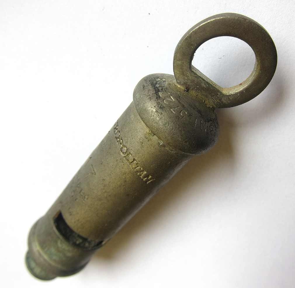 WWI Whistle British 1914 to 1918