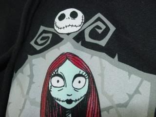 NIGHTMARE BEFORE CHRISTMAS hoodie sz 3X SALLY #2  