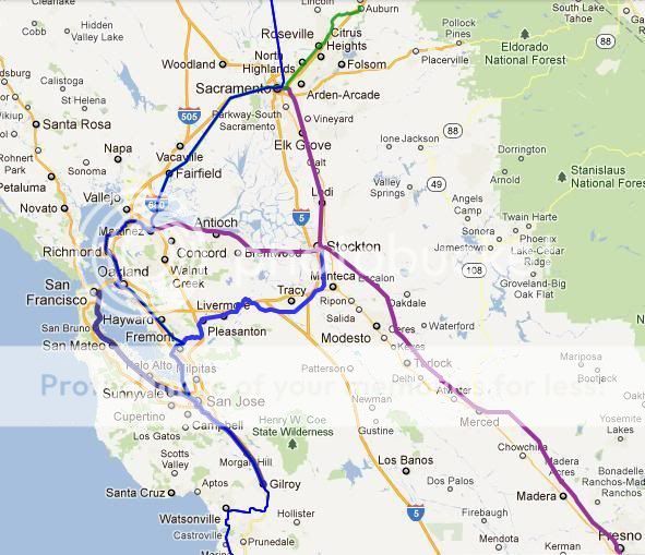 Sunday Train: HSR & the Slow Trains of No. California